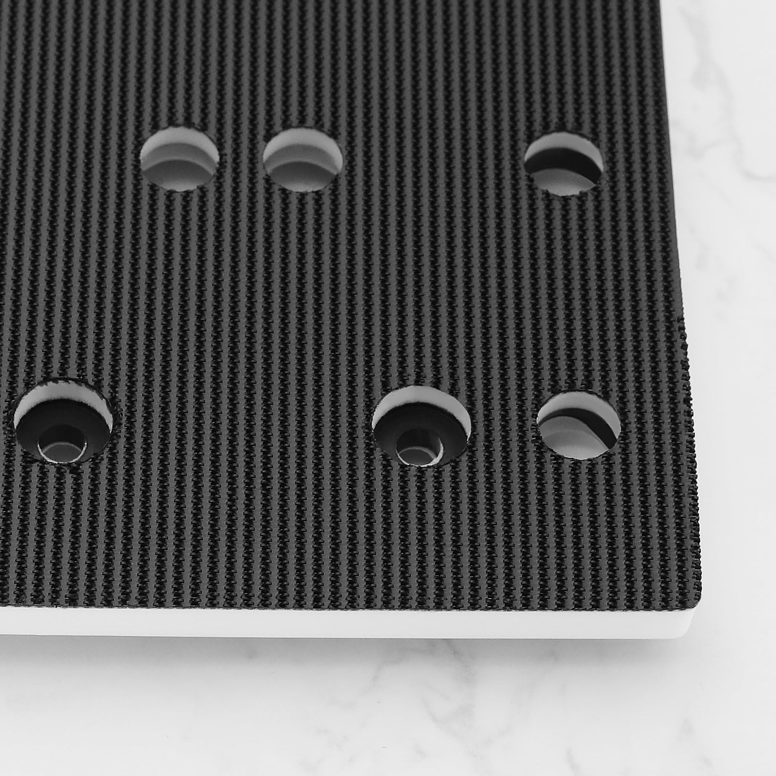 SG Store Patin de Ponçage 80mmx130mm Compatible avec Festool RTS 400 RS 400 RTSC 400 Ponceuse Disque de Polissage Rechange Plaque de Ponçage Feuille Abrasive