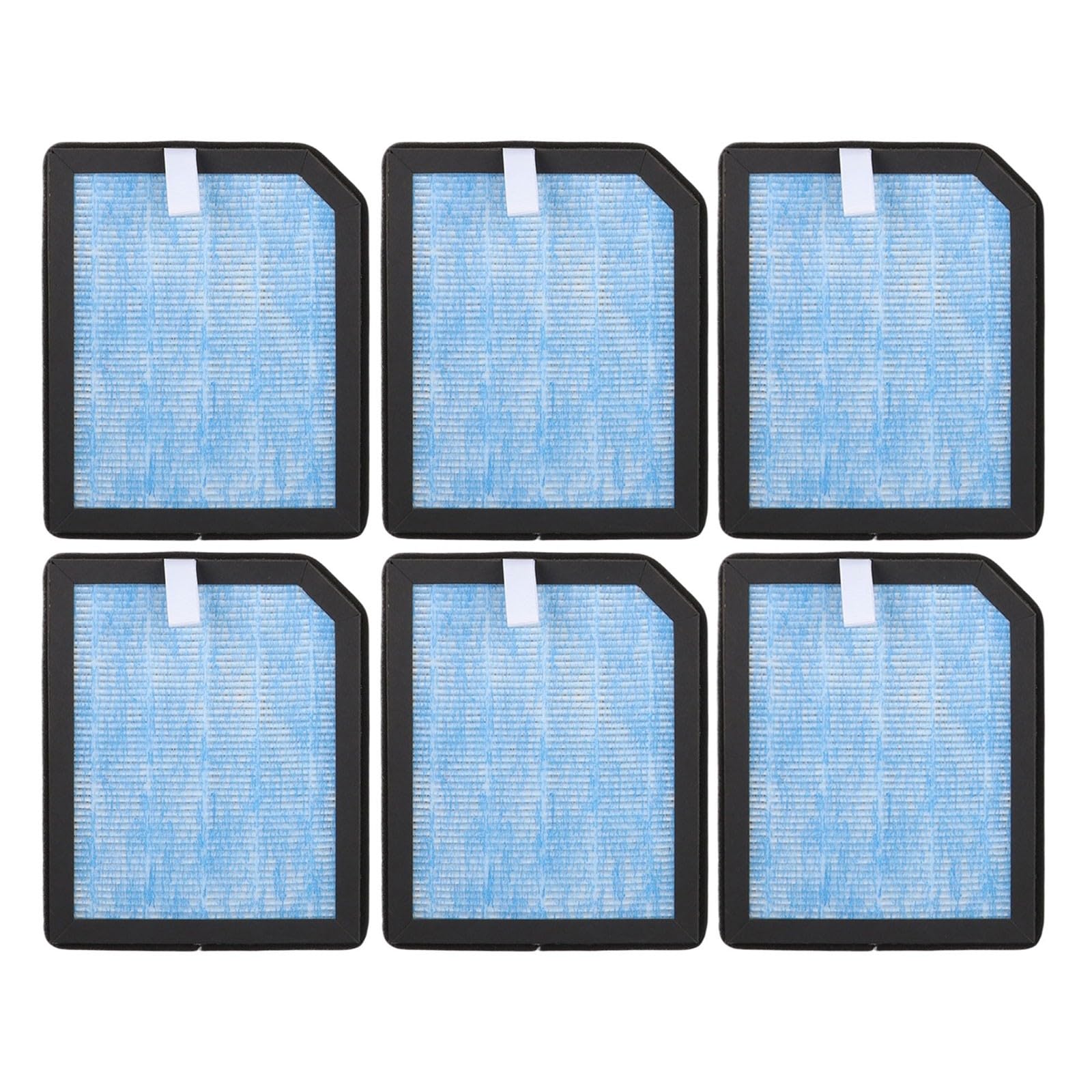 H13 True HEPA - Filtros de repuesto para Aircillin AP1501, paquete de 4/6, filtración de 3 etapas con prefiltro, filtro de carbono, captura el 99.99% de las partículas de 0.1 micras