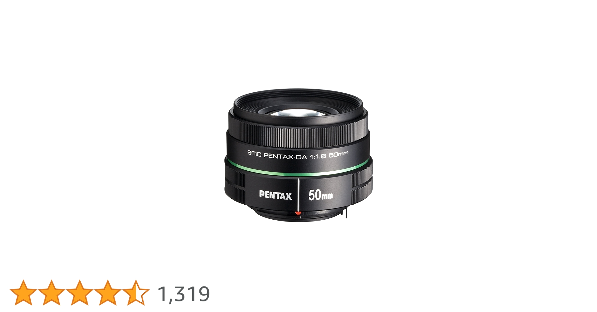 【元箱付属】smc PENTAX-DA 50mmF1.8　高コスパ単焦点レンズ Amazon | ペンタックス smc PENTAX-DA 50mmF1.8 中望遠単焦点レンズ