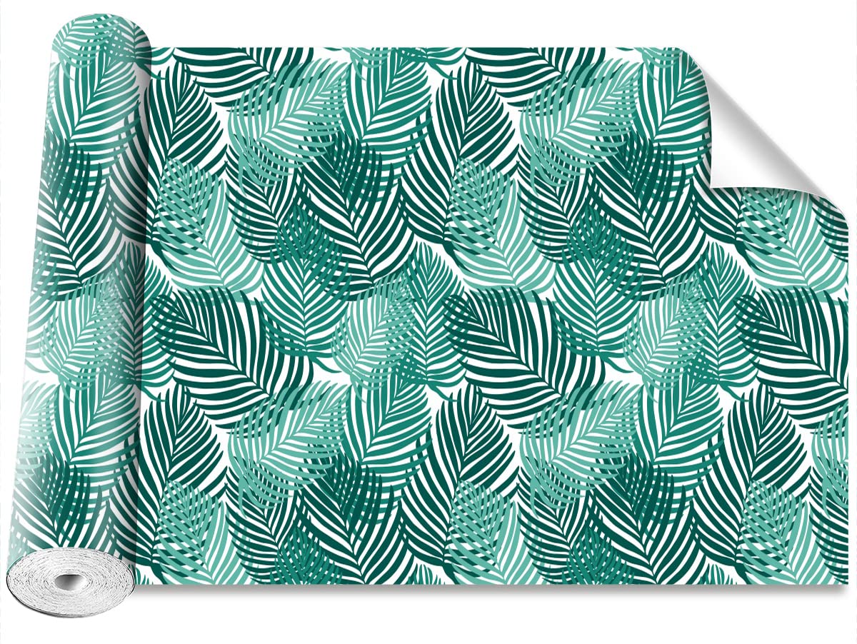 Papier peint feuilles tropicales 416x254cm deco murale moderne Tulup