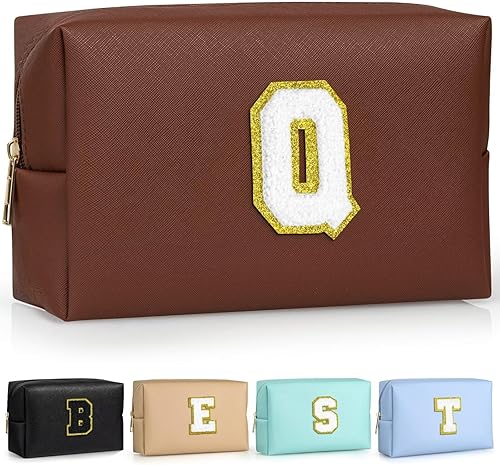 Miniatura 182 de TOPEAST - Bolso de maquillaje para mujer, Púrpura, K Púrpura,Negro,Caqui,Blanco nacarado-rosa,Blanco