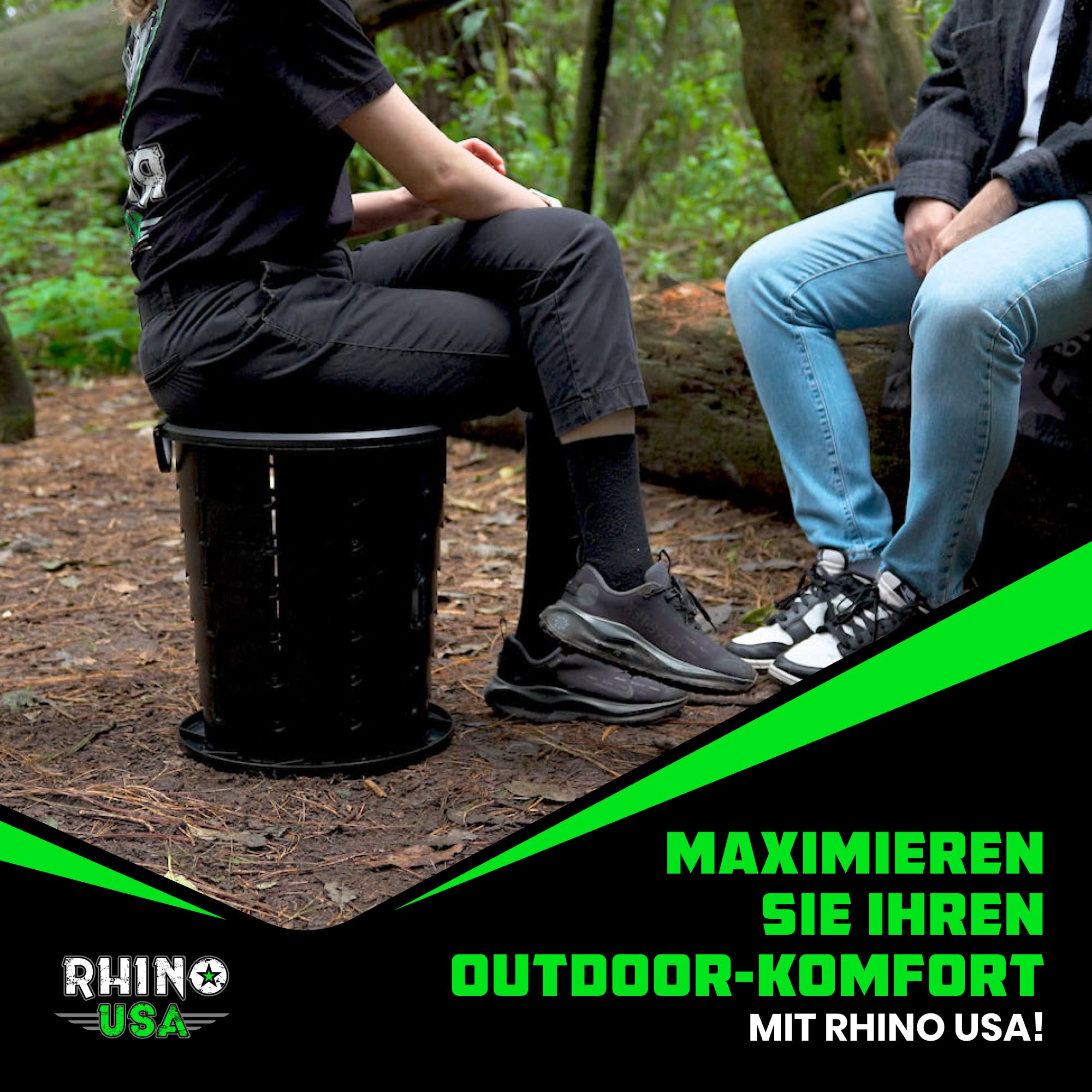 Rhino USA Tragbare Toiletten- und Toilettenbeutel