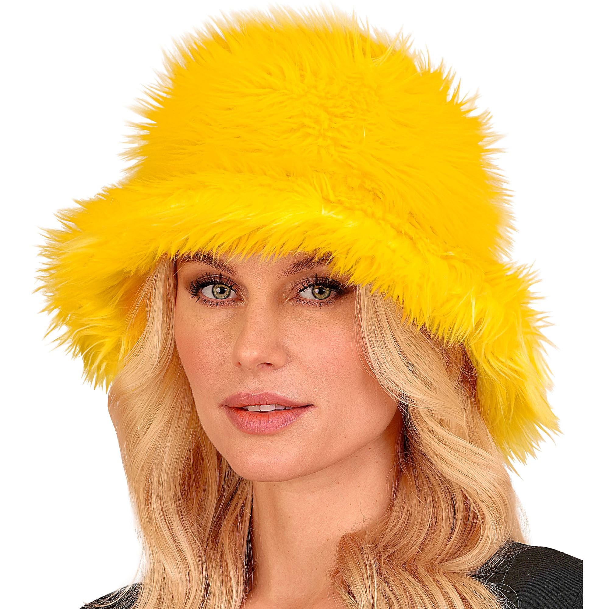W WIDMANN MILANO Party Fashion - Plush Fishing Hat, Fluffy Fishing Hat, Accessory for Festivals Carnival, Theme Parties - Image 4