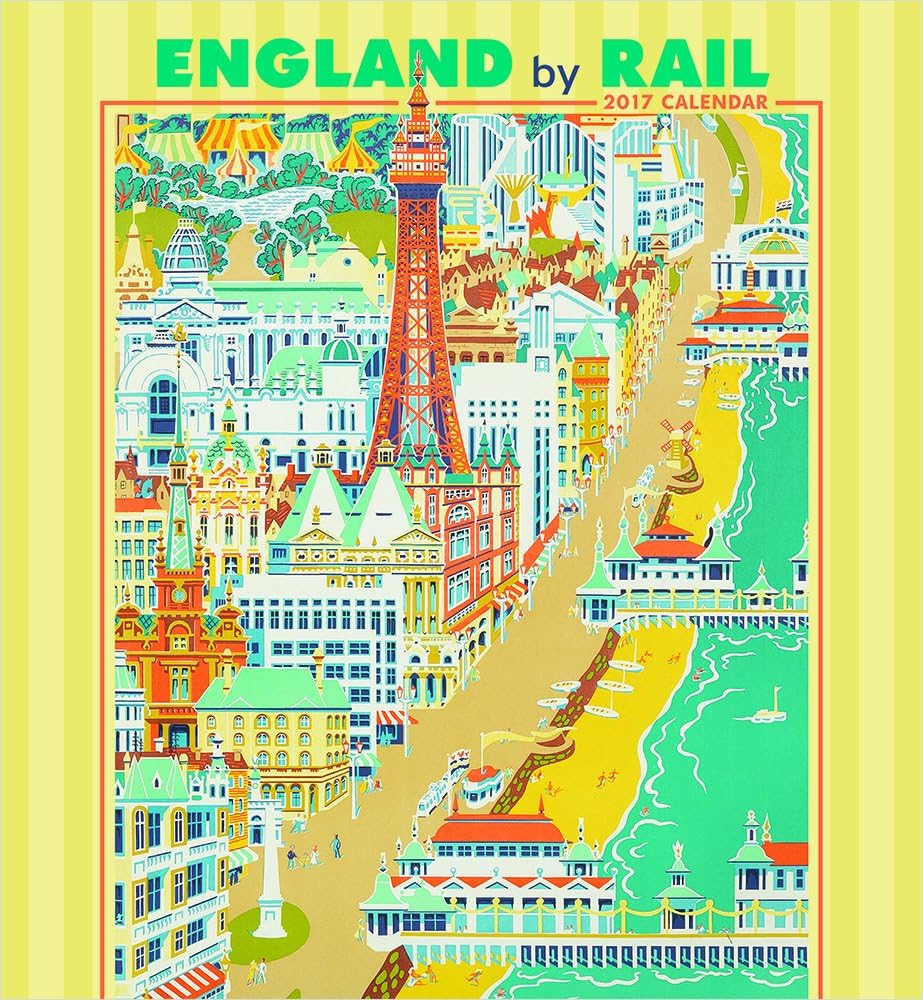 2017 ENGLAND BY RAIL WALL CALENDAR U538 Calendar โ Wall Calendar, 15 July 2016