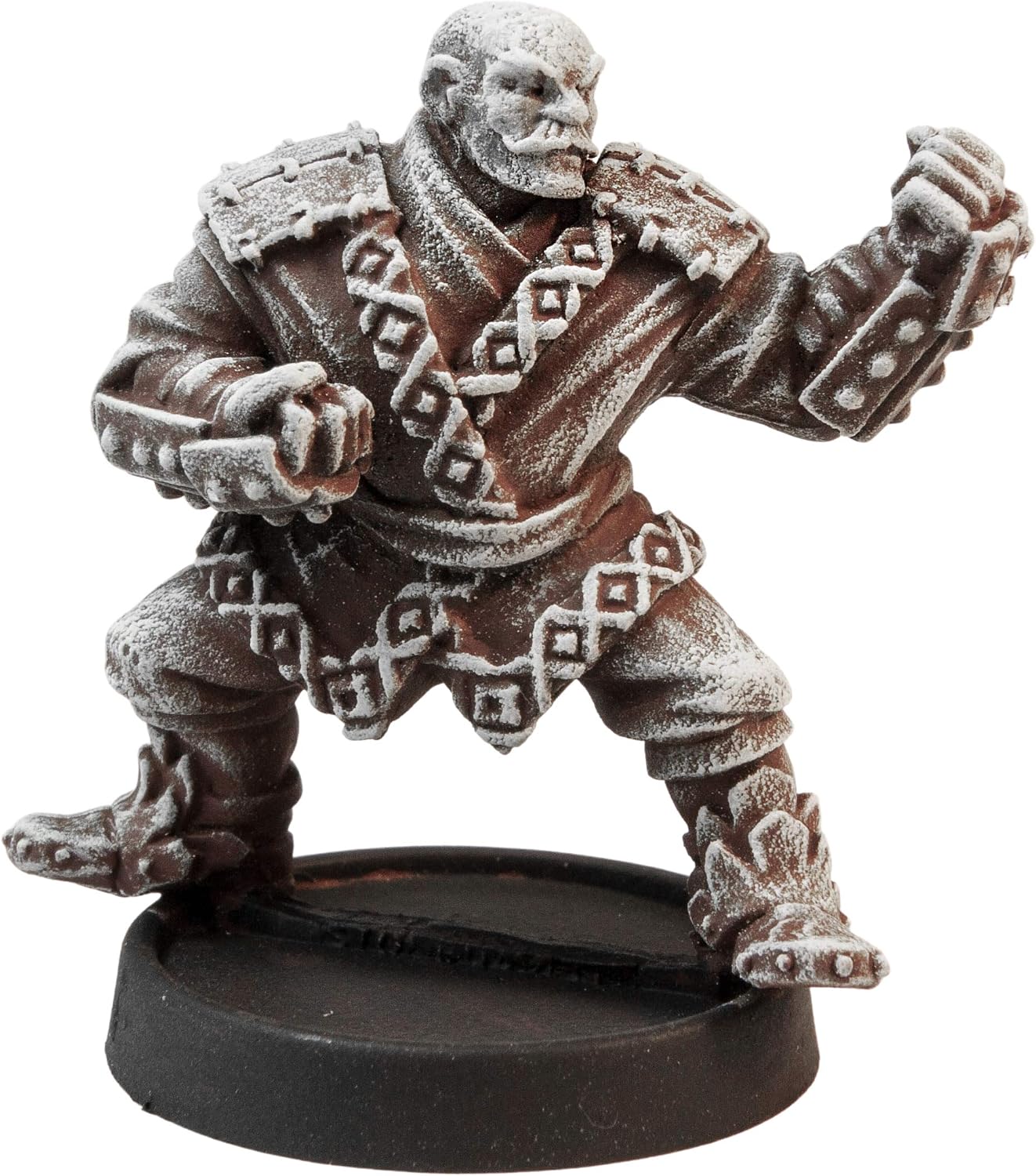 Stonehaven Human Monk Male Miniature - 36mm Lead-Free Pewter Figure, 28mm Scale, Unpainted, Made in USA