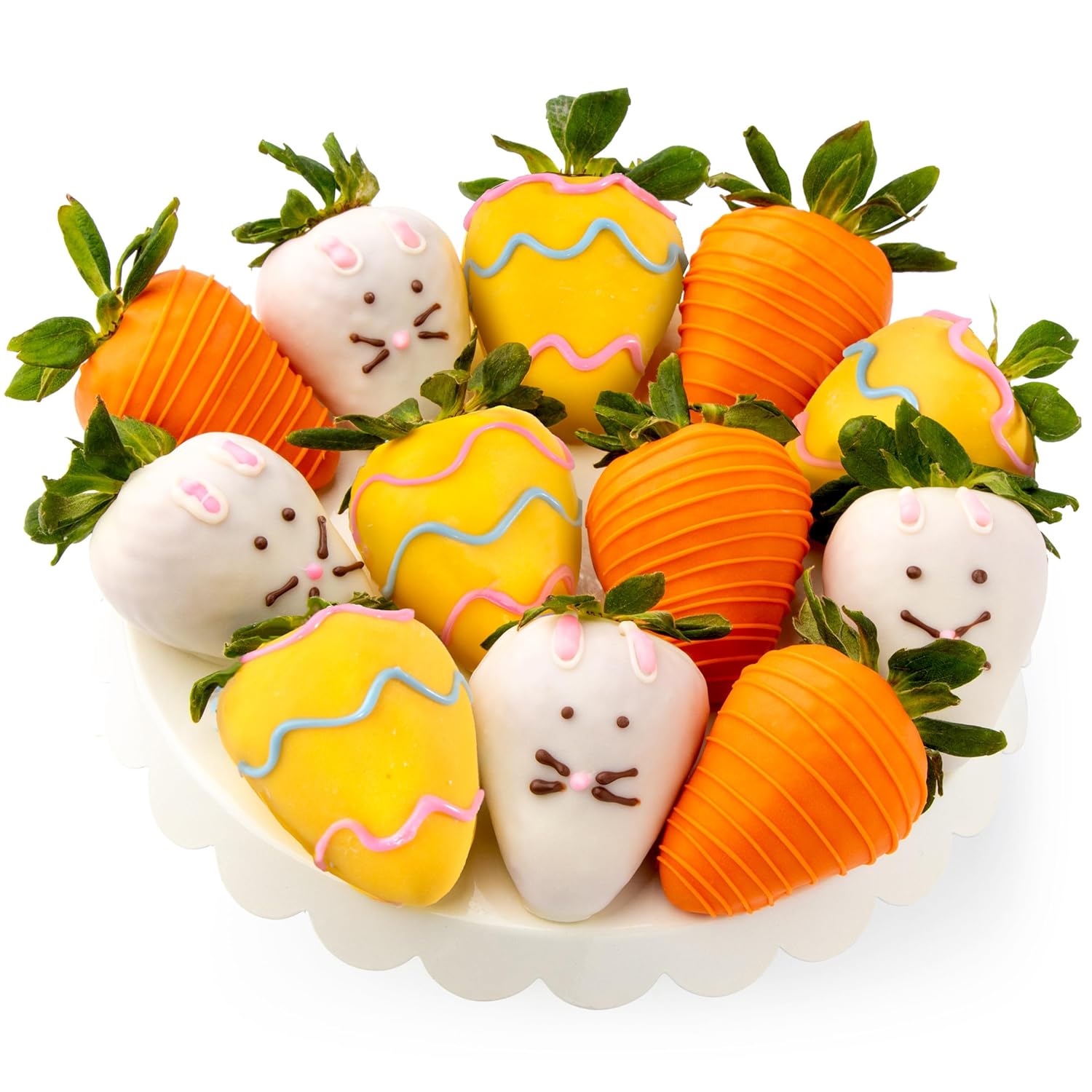 Hoppy Easter Chocolate Covered Strawberries - 12 Berries by Love Berries