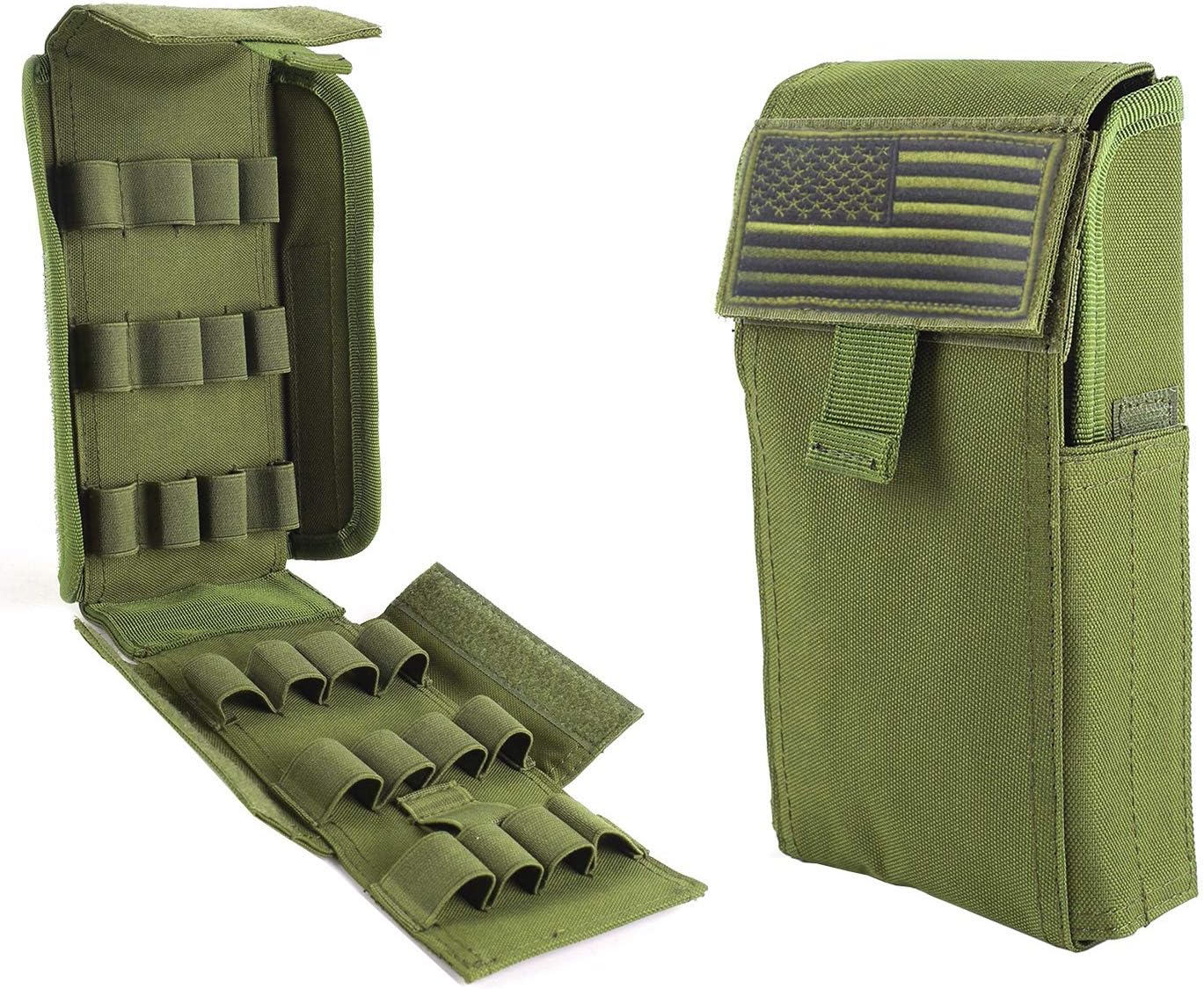 Shotgun Shell Holder Shotshell Reload Holder Molle Pouch