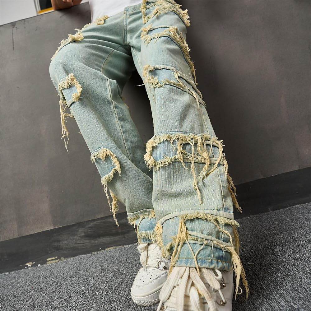 PERSTEPのDay 5PK Denim Pants Washed Denim 5 Pocket Pants – Mister Green