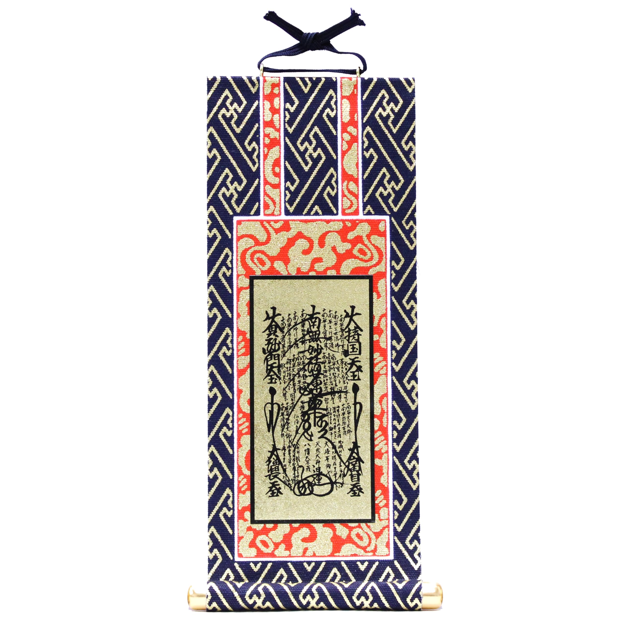 Amazon｜九華工房 【日蓮宗】曼荼羅 「お仏壇用 御本尊」 掛け軸 20代 