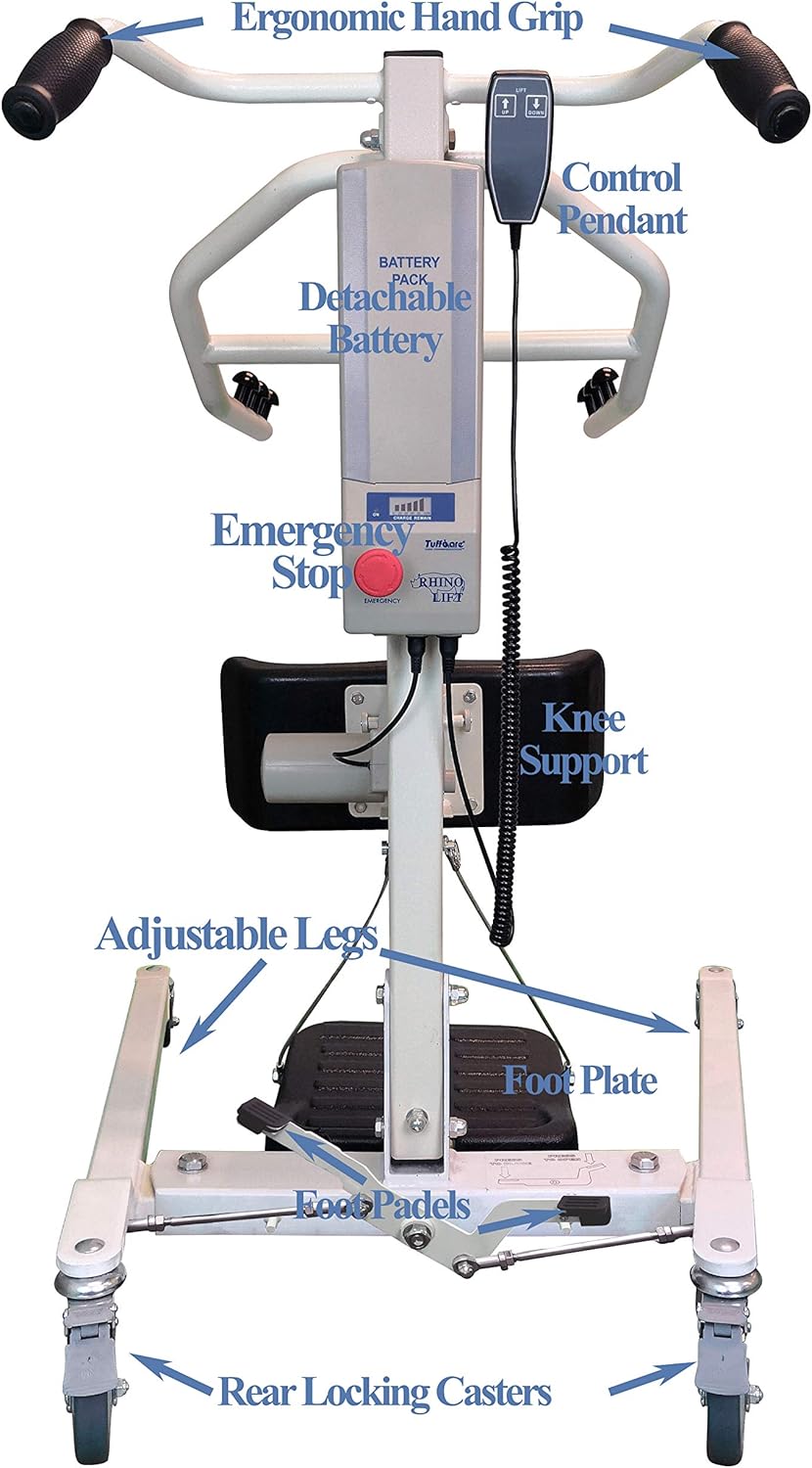 Buy Tuffcare Stand Up Electric Patient Lift Sit to Stand, Standing
