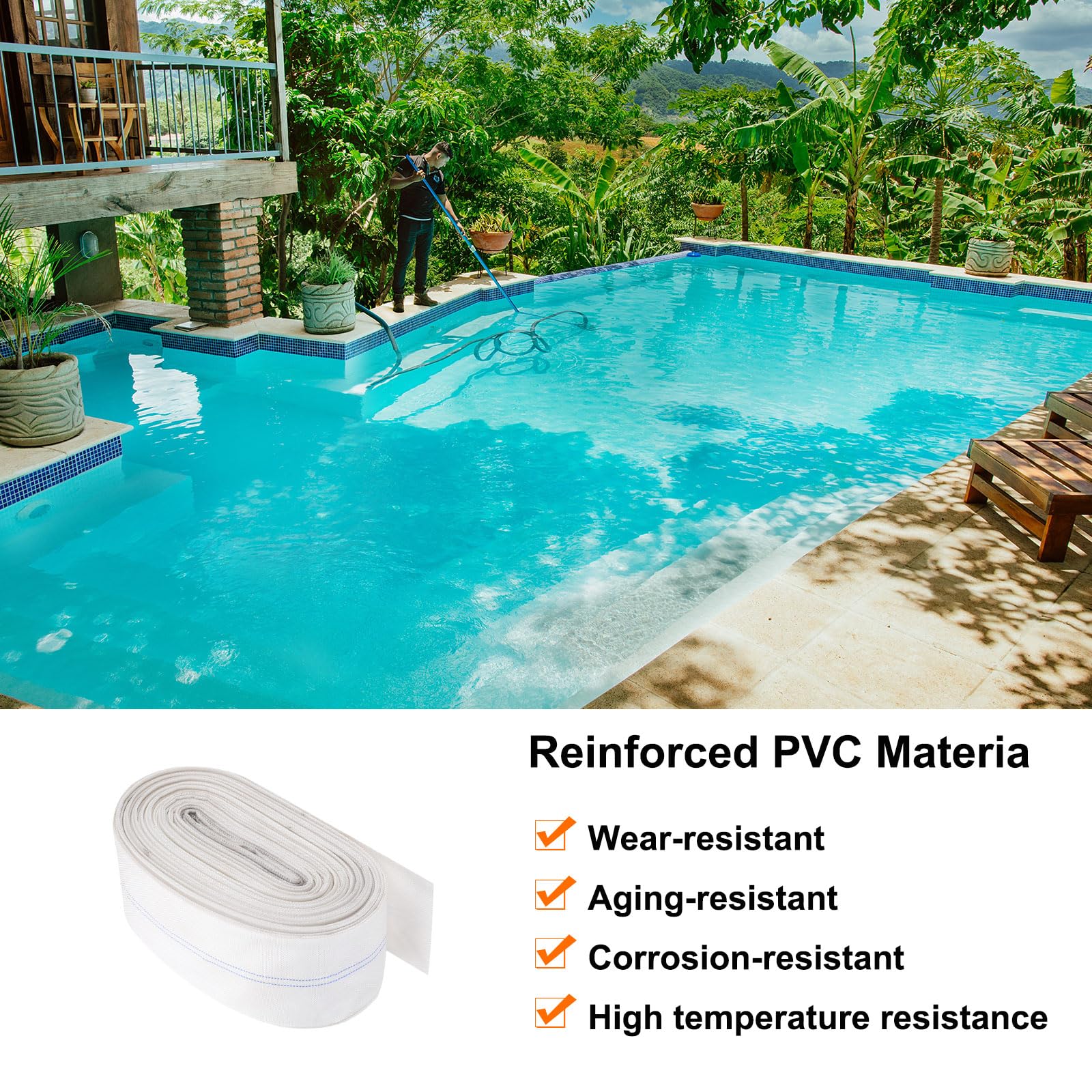 Rebower Pool Backwash Hose - Image 3