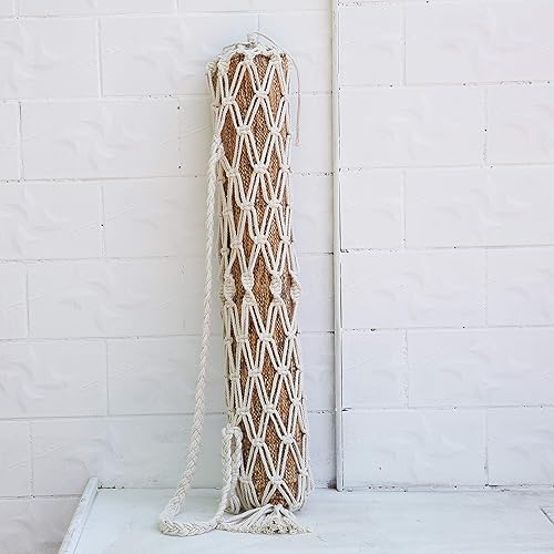 Miniatura 2 de Laddawan Macrame - Bolsa de transporte para esterilla de yoga, apta para la mayoría de esterillas de yoga