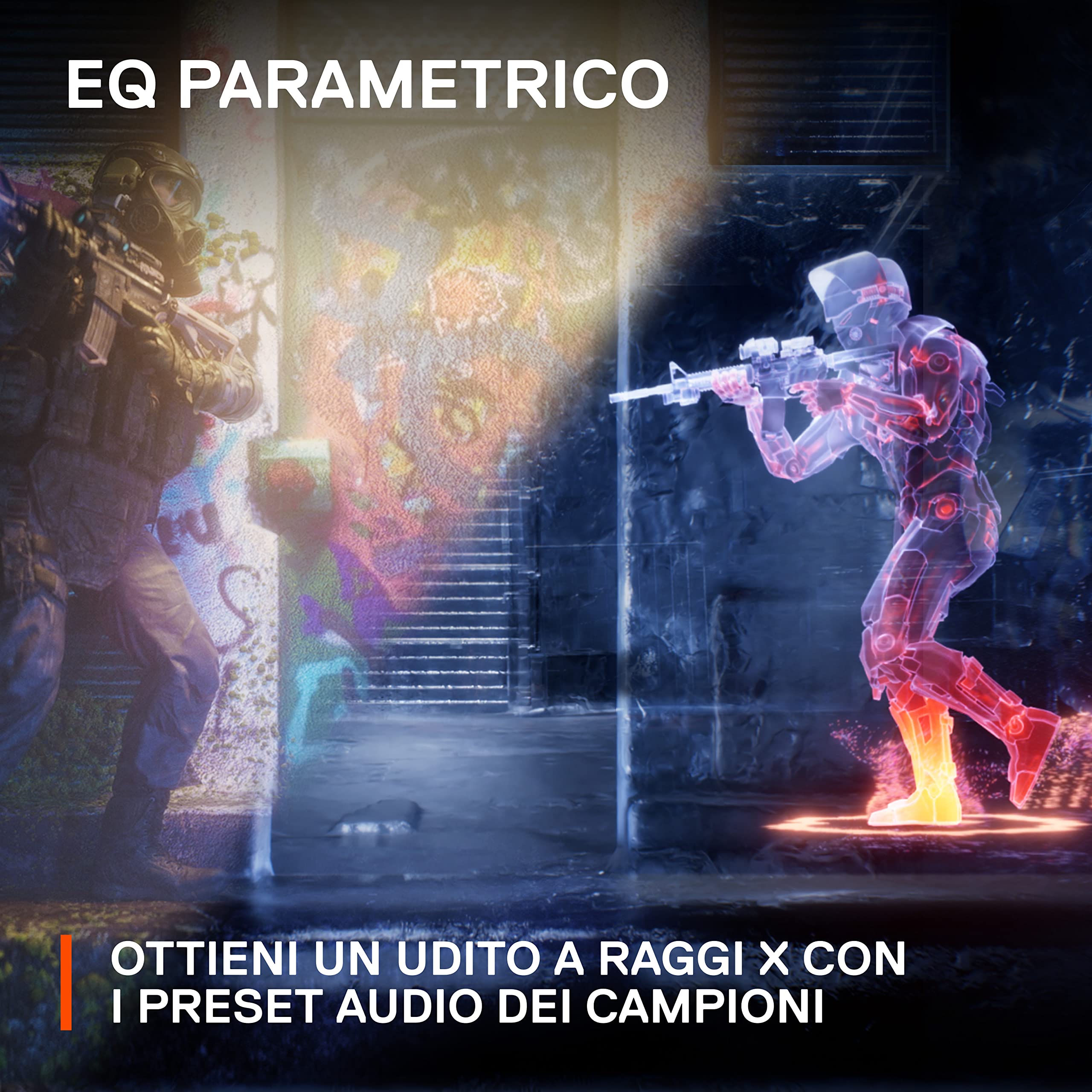 SteelSeries GameDAC Gen 2 (Xbox) Amplificatore audio Hi-Res - ESS Sabre Quad-DAC - Cancellazione del rumore basata sull'intelligenza artificiale - Audio surround a 360 gradi - Certificazione Hi-Res -