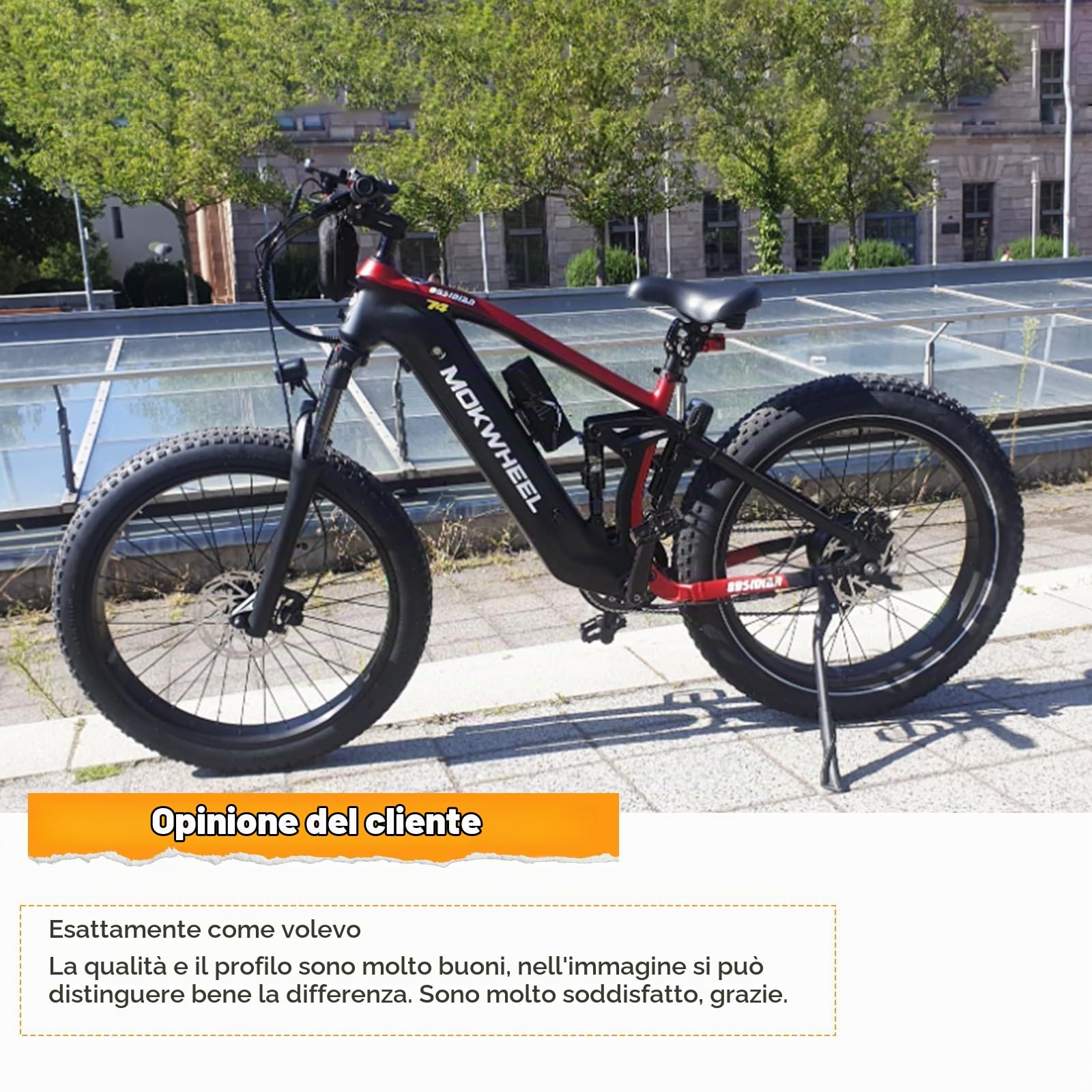 2 Serie Pneumatici E-bike 20 / 26x3,0 Pollici 35TPI 76-406 Cappotto Pneumatico Elettrico Pneumatico Grasso Pesante