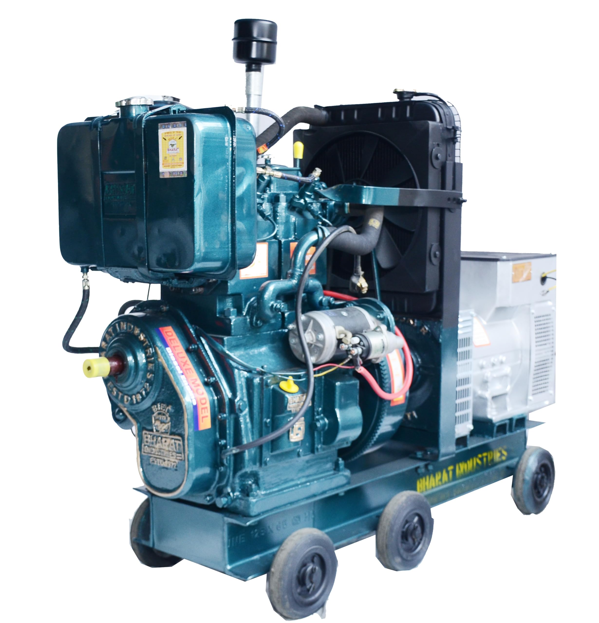 17KW Diesel Power Genrator Set Water/Air Cooled Three Phase 220 Volts With 28 Bph Power Diesel Engine.-image-4