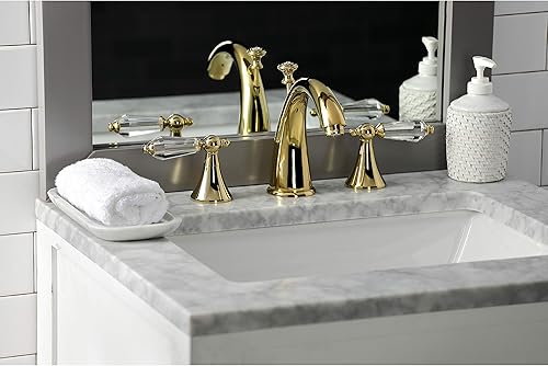 Miniatura 7 de Kingston Brass KS2972WLL Wilshire Grifo de baño generalizado, latón pulido