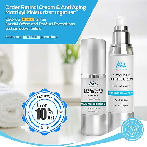 Miniatura 6 de Crema de retinol para rostro con ácido hialurónico  Hidratante nocturno antienvejecimiento sin perfume con ingredientes naturales, especialmente