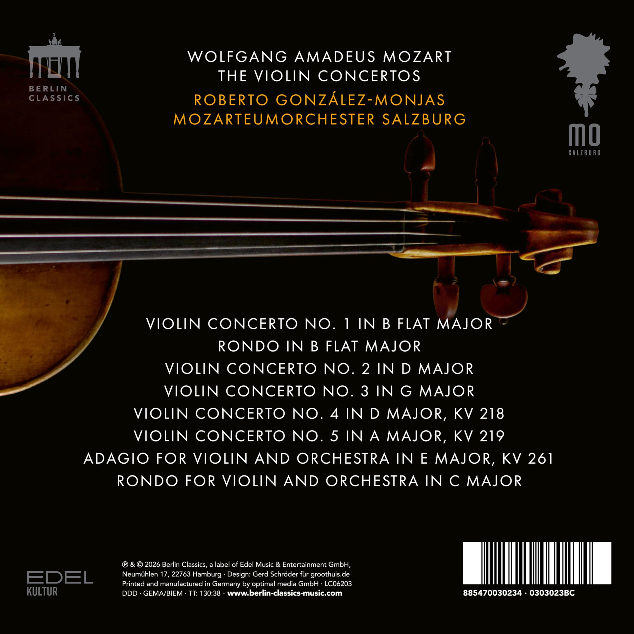 Mozart: The Violin Concertos
