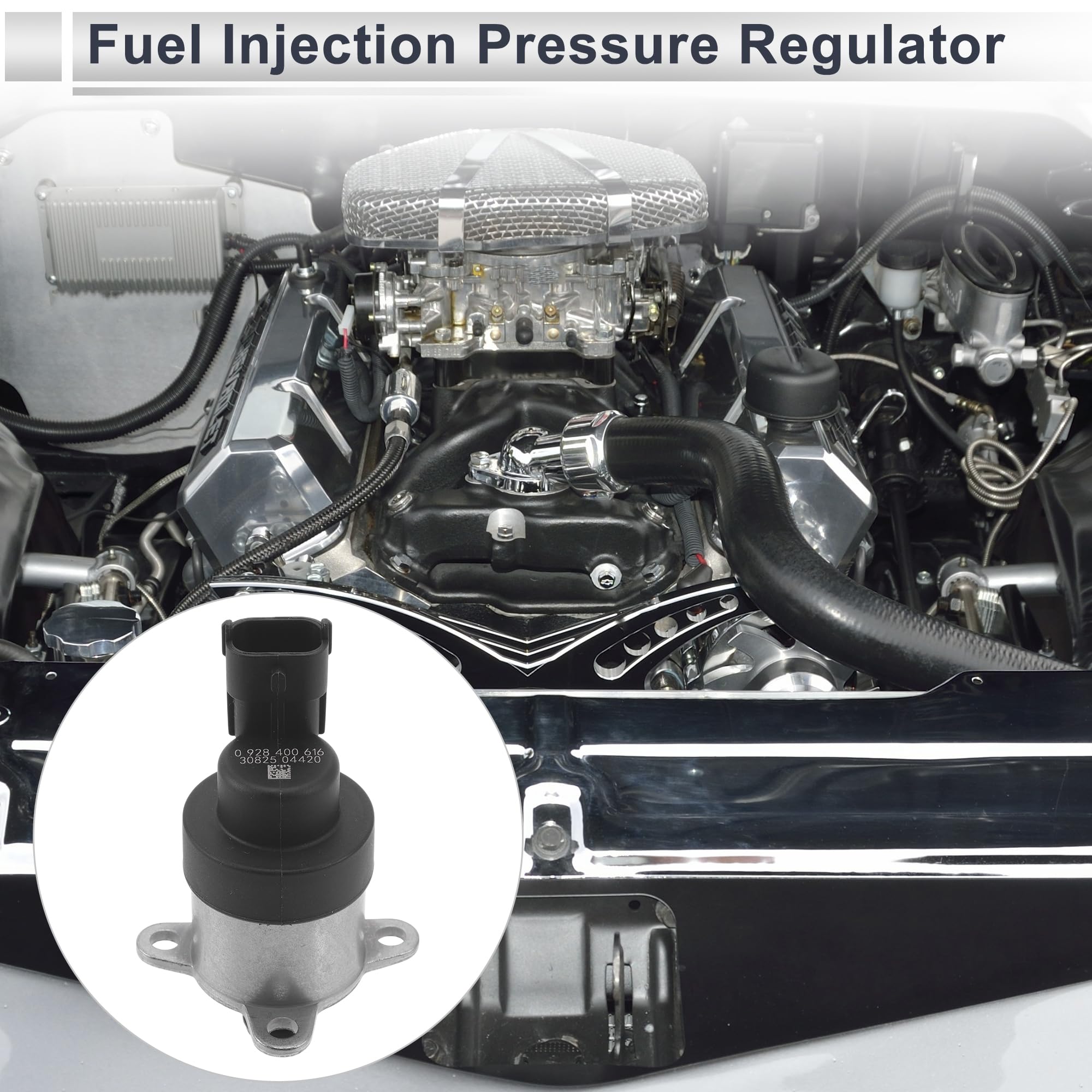 Regulador De Presión De Combustible Bomba De Combustible para Volvo S60 2003-2005 No.30731748/0928400616 Resistente A La Corrosión De Metal 20-70 PSI 1 Pc