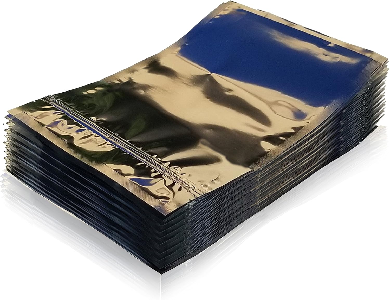 PackFreshUSA 100 Pack One Gallon 3.5 Mil Mylar Bags - Foto 3