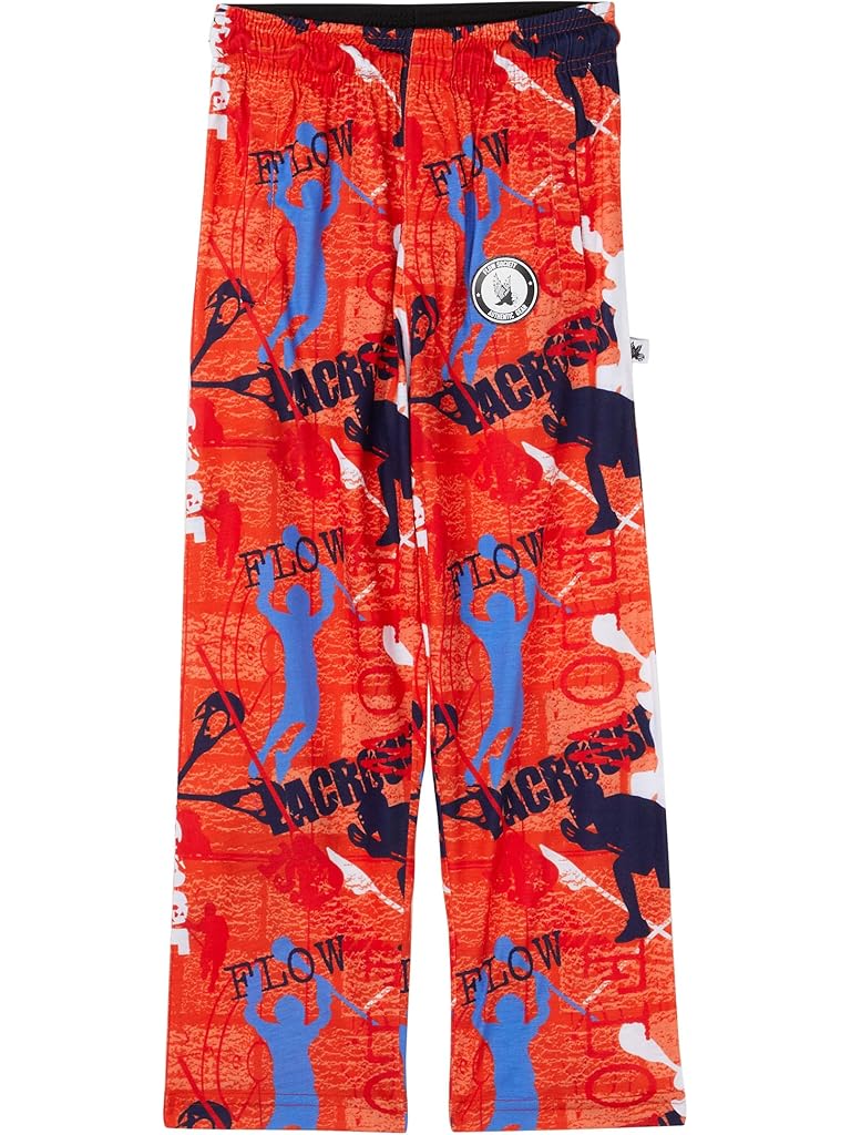 Orange FLOW SOCIETY Youth Lacrosse Lounge Pants (Little Kid/Big Kid)