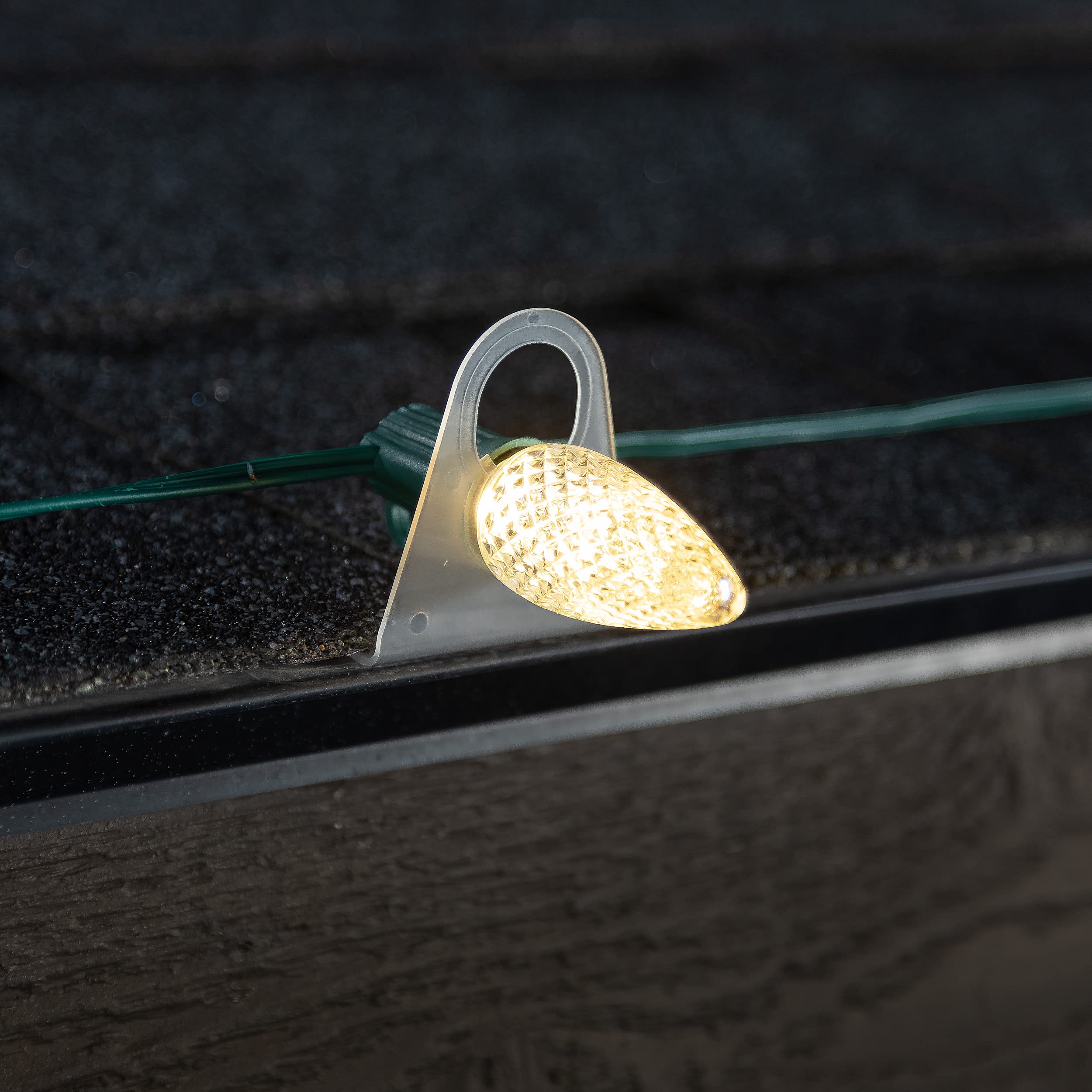 アクセサリー C9 Holiday Lighting Outlet Shingle Tabs | Christmas Light Clips for