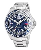 Men's NAPCWF301 Clearwater Beach Recycled Stainless Steel Bracelet Watch