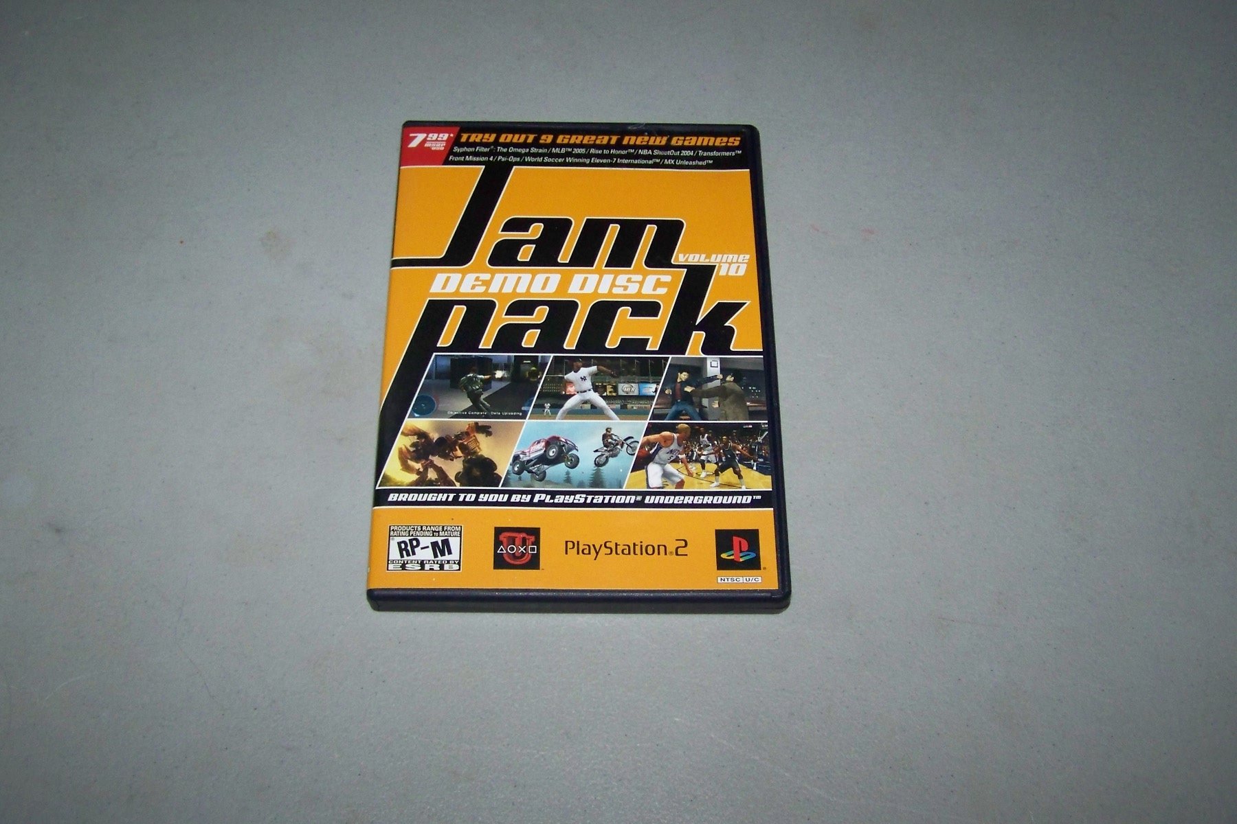 V10 Jampack Demo Disk Playstat - PlayStation 2 [video game]