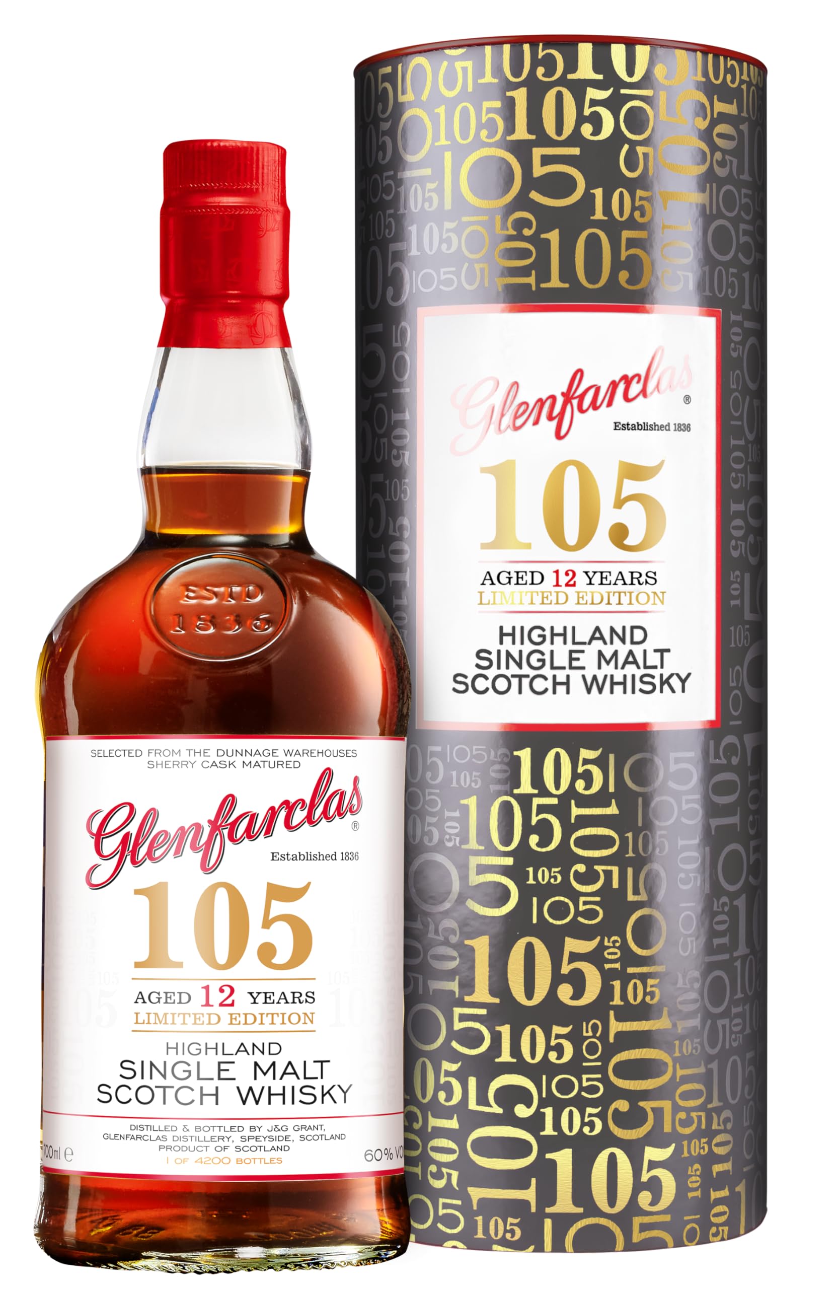 Glenfarclas 105 – 12 Jahre The Hourglass Limited Edition – Produktbeschreibung