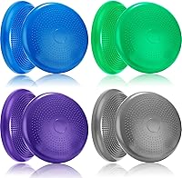 Jerify 4-Pack Wiggle Seats: Inflatable Wobble Cushions Balance Discs for Posture, Core Strength, Yoga & Office Sitting