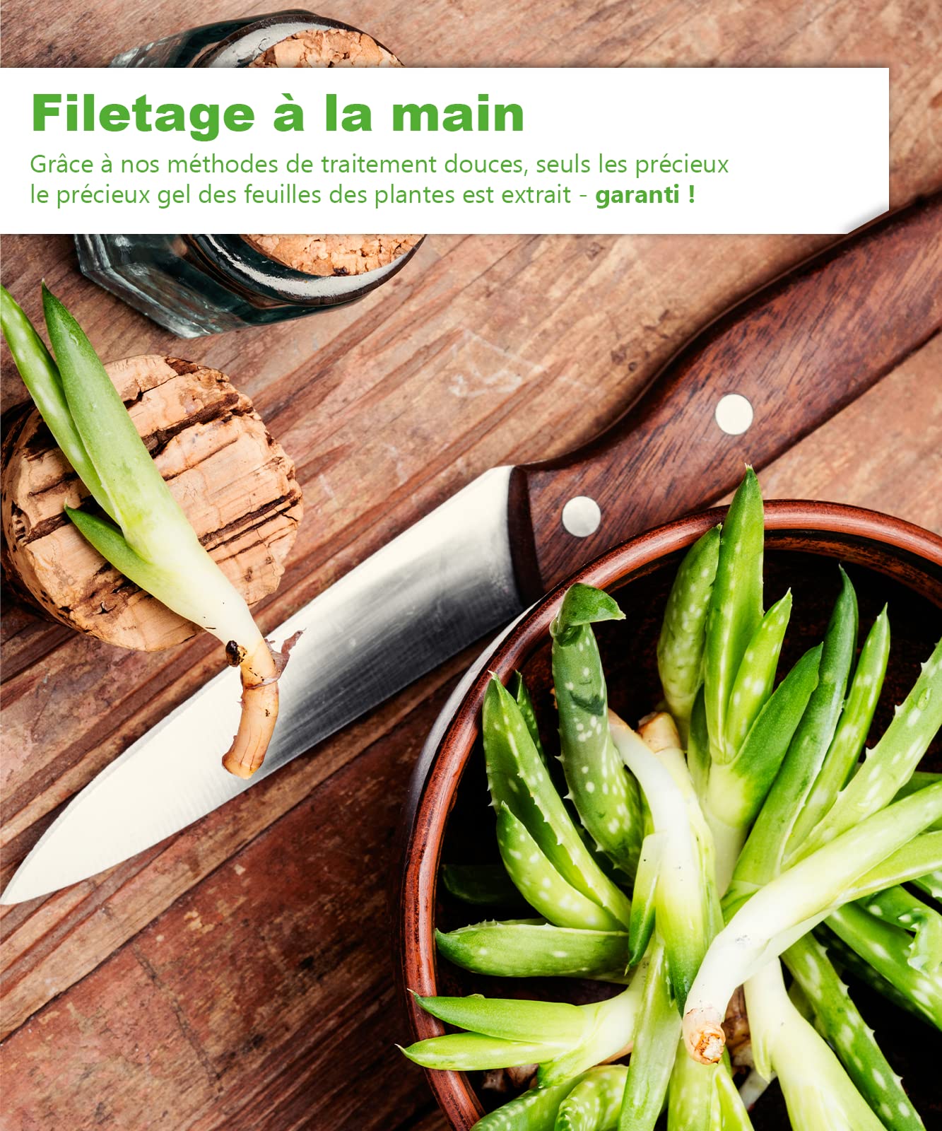 Mother Earth Products Jus d’Aloe Vera 100% BIO | pelé à la main, de l’intérieur de la feuille| Riche en ingrédients naturels | Moyenne 1200mg/l Aloverose | Bouteilles en verre |2 x 1000ml