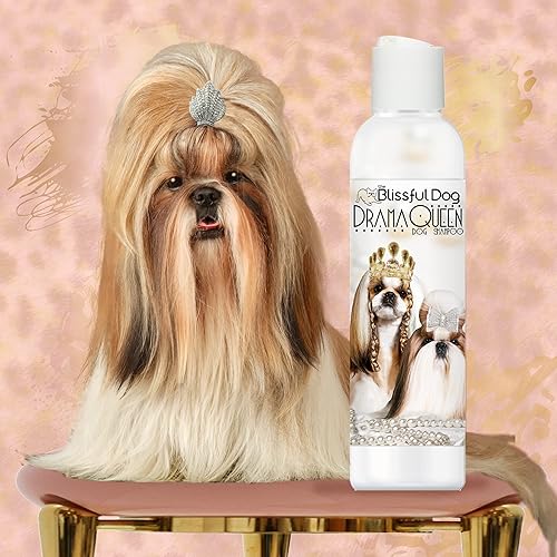 Miniatura 6 de The Blissful Dog Shih Tzu Drama Queen Champú para perros, 16 onzas