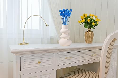 Miniatura 7 de Ramo de flores secas naturales de 16 pulgadas, ramo de flores secas de 16 pulgadas, ramo de flores secas para jarrones bohemios para decoración de