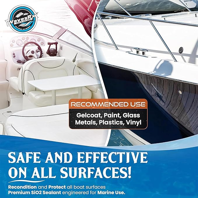 WavesRx Recubrimiento Cerámico Spray para Botes y Jet Skis miniatura 5