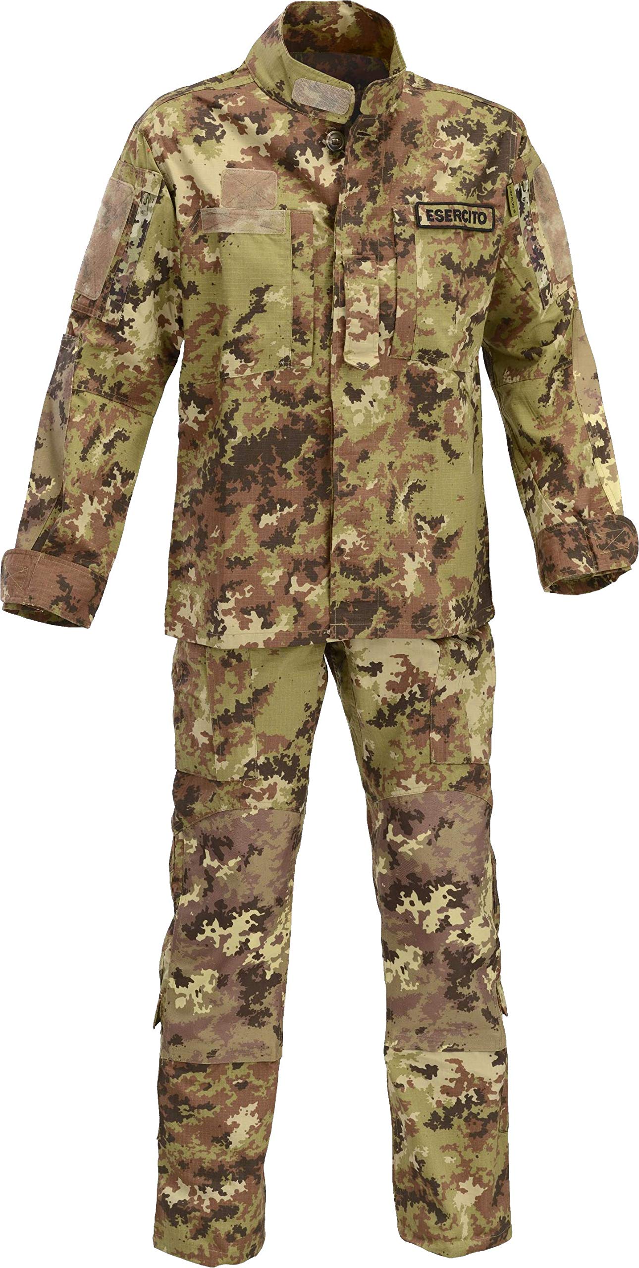 Uniforme tattica DEFCON 5 mimetica in vegetato italiano