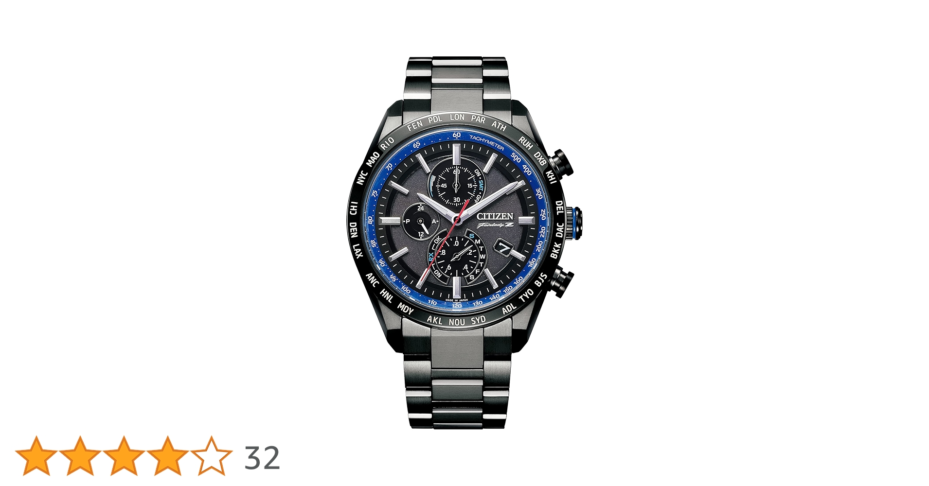 Amazon.co.jp: [CITIZEN] 腕時計 アテッサ ATTESA エコ・ドライブ 電波