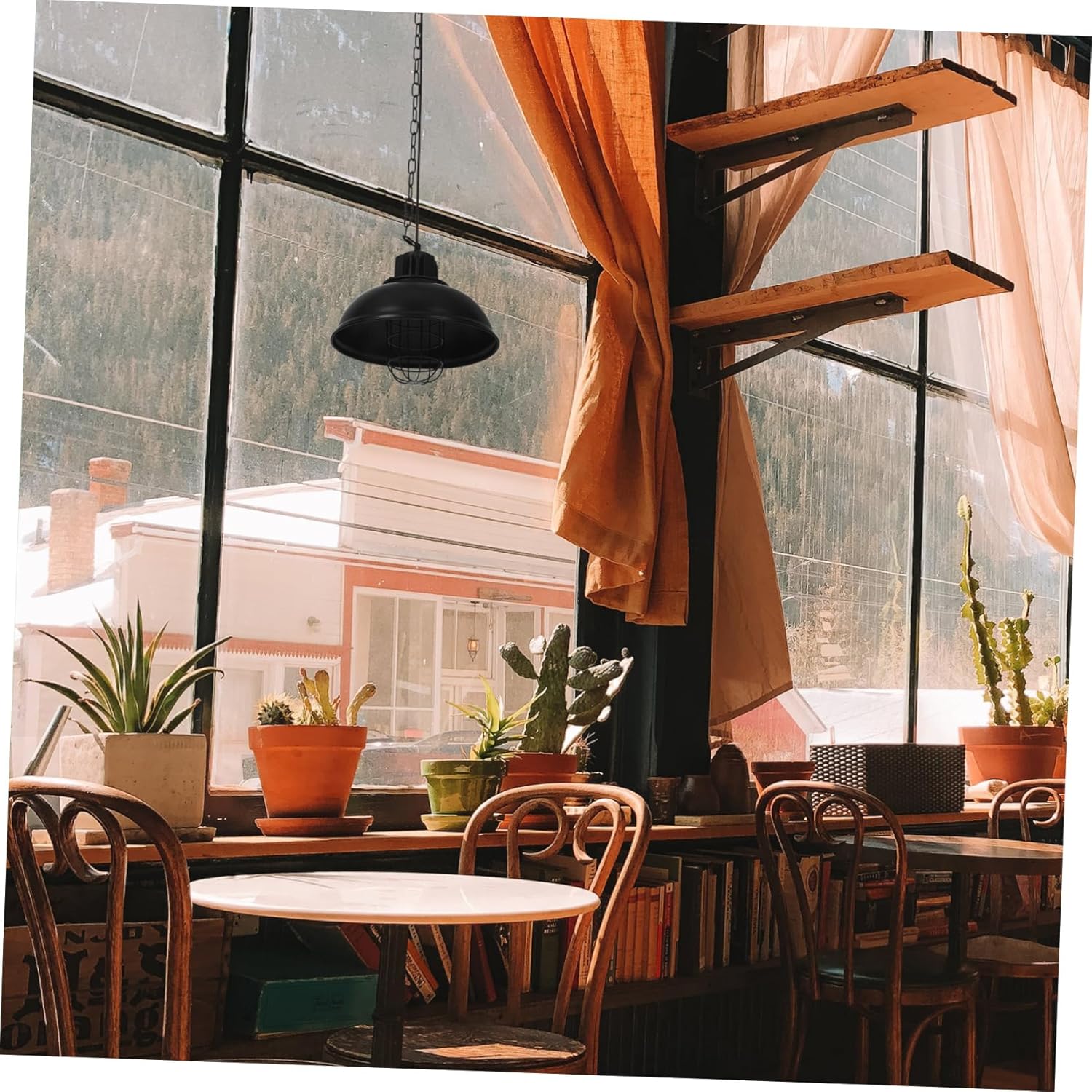 Pendant Lamp Shade Vintage Hanging Light Cover for Ceiling Fixtures Suitable for Home Bar Restaurant Porch Decor Easy to Install Finish Bulb Compatible