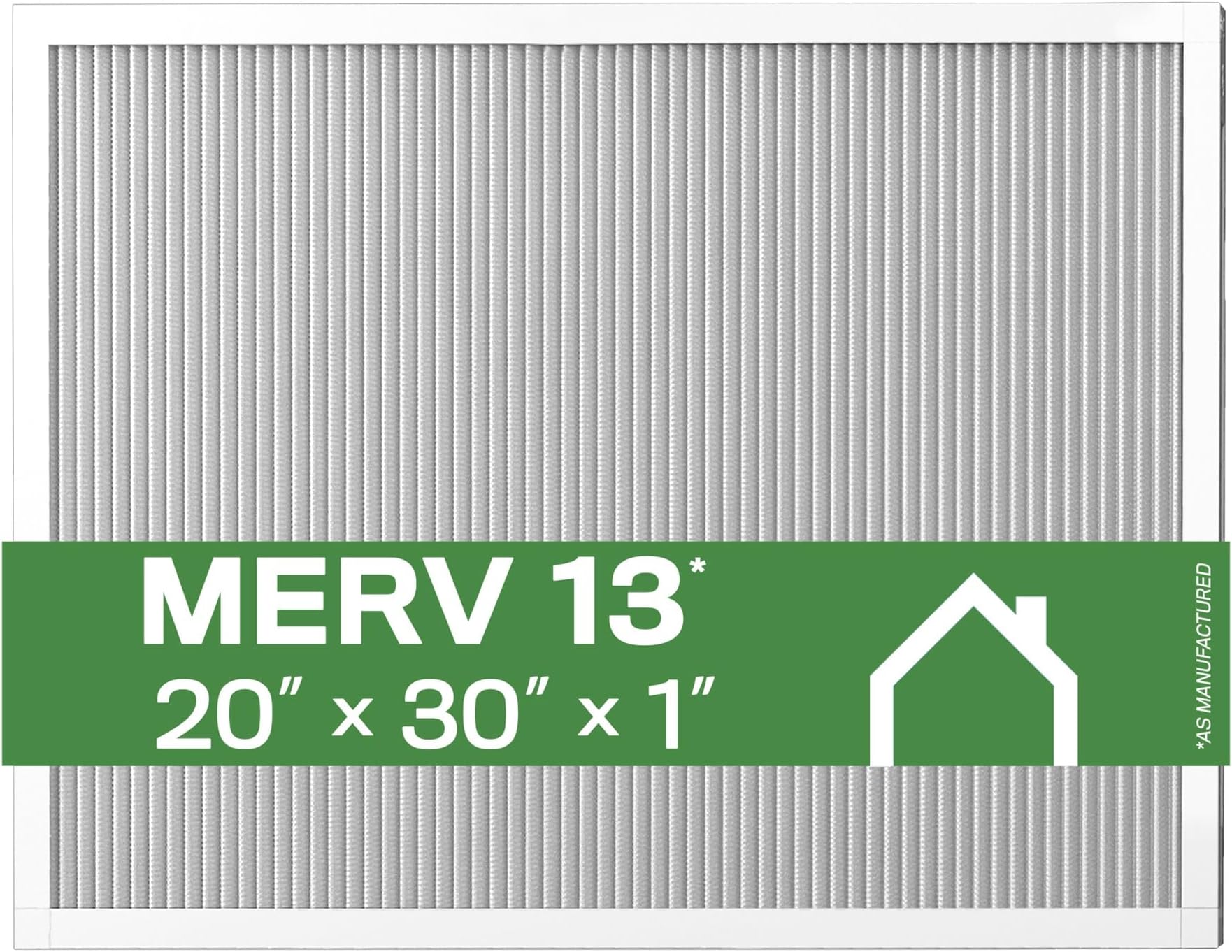 K&N 20X30X1 HVAC Furnace Air Filter, Lasts a Lifetime, Washable, Merv 13, the Last HVAC Filter You Will Ever Buy, Breathe Safely at Home or in the Office, HVC-13-12030