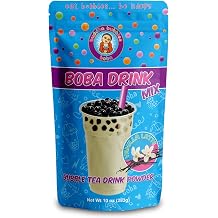 VANILLA BEAN Boba/Bubble Tea Drink Mix Powder By Buddha Bubbles Boba 10 Ounces 283 Grams