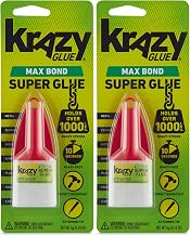 Krazy Glue, Max Bond, Extended Precision Tip, 5g (Pack of 2)