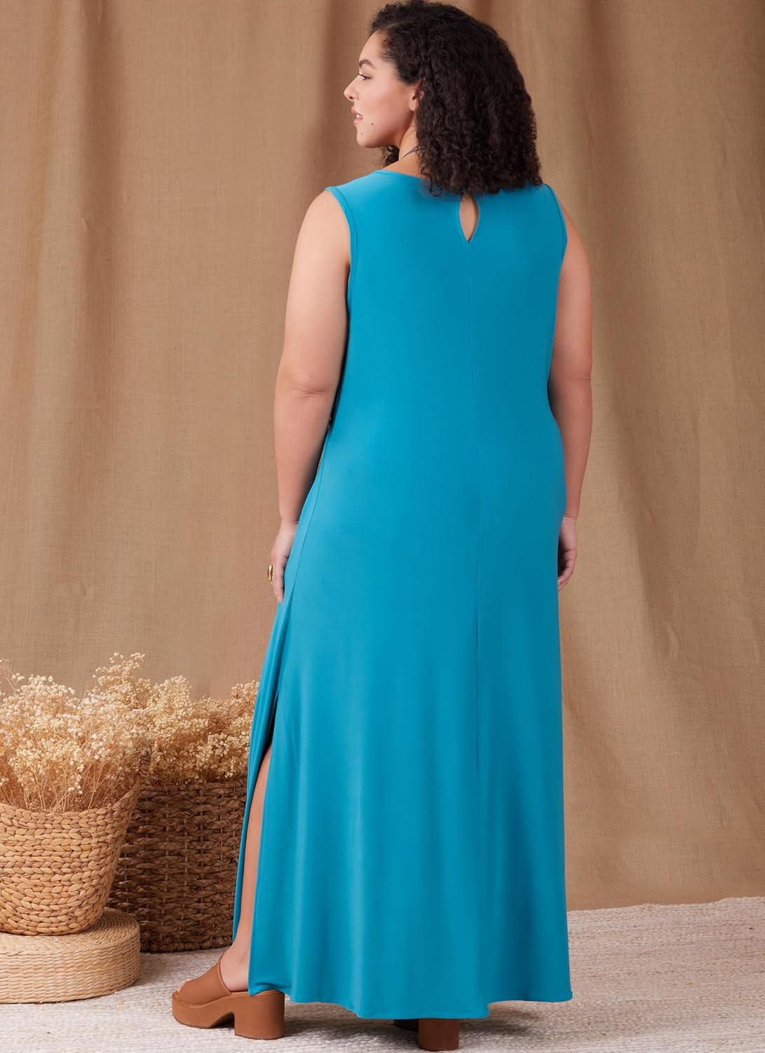 Simplicity SS9948W2 Easy to Make Women's Knit Wrap Dres Sewing Pattern Packet, Design Code S9948, Sizes 20W-22W-24W-26W-28W, Multicolor