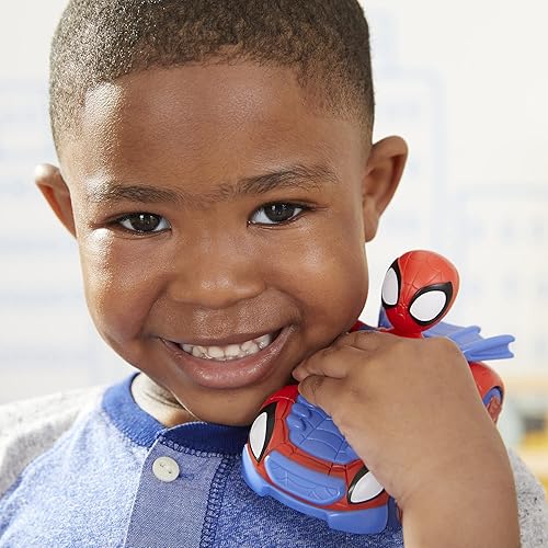 Miniatura 10 de Hasbro Spidey y sus increíbles amigos - Figura y vehículo rastreador web (F1940)