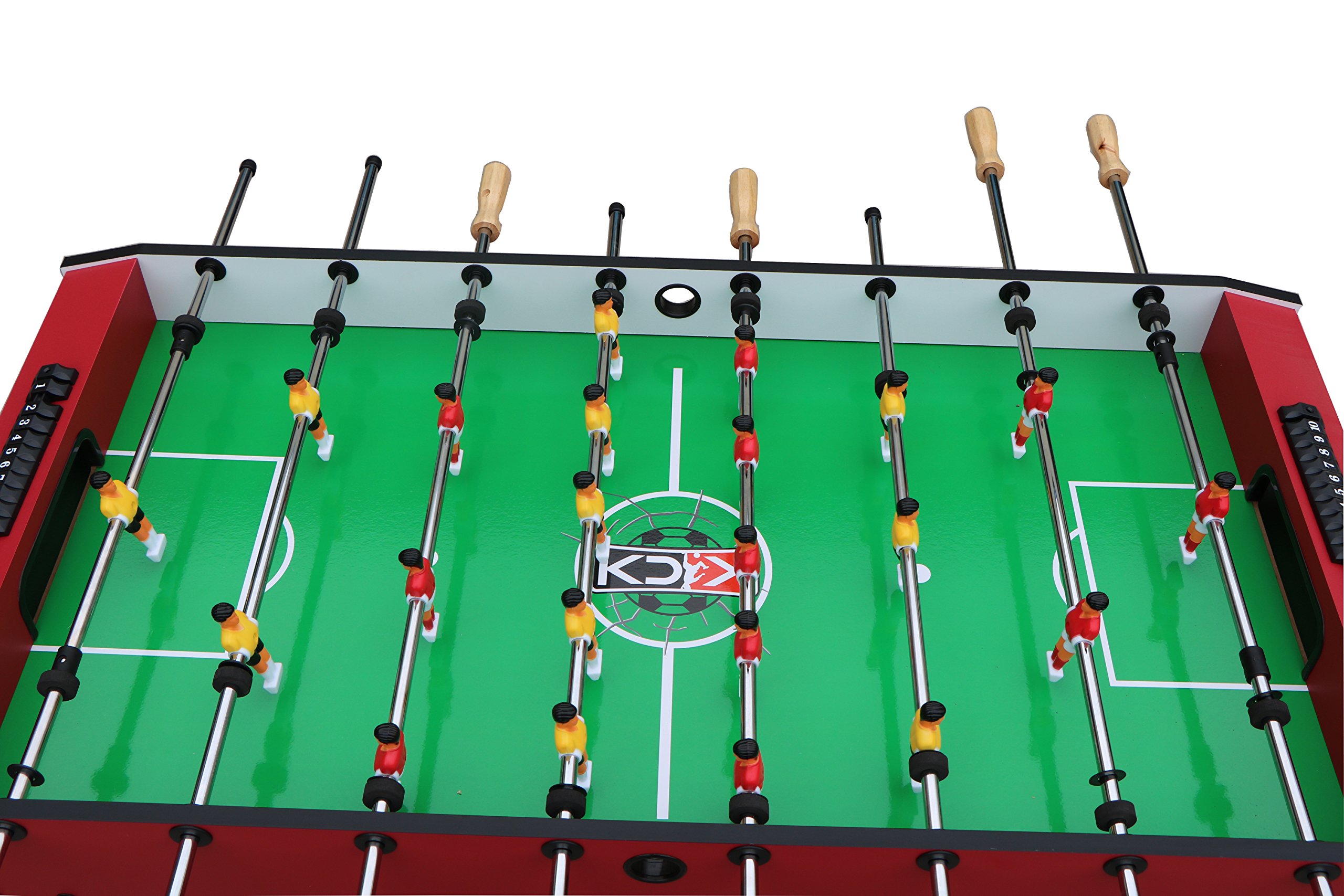 Amazon.co.jp: KICK Elite 48インチ レッド テーブルサッカーテーブル