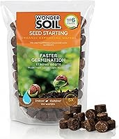 Vista 1 de WONDER SOIL 250 bolitas iniciales de semillas orgánicas Suelo de inicio de semillas listo para plantar cargado con nutrientes premezclados