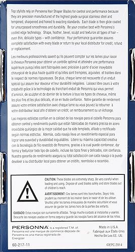 Miniatura 2 de Personna Cuchillas moldeadoras de cabello, 60 unidades