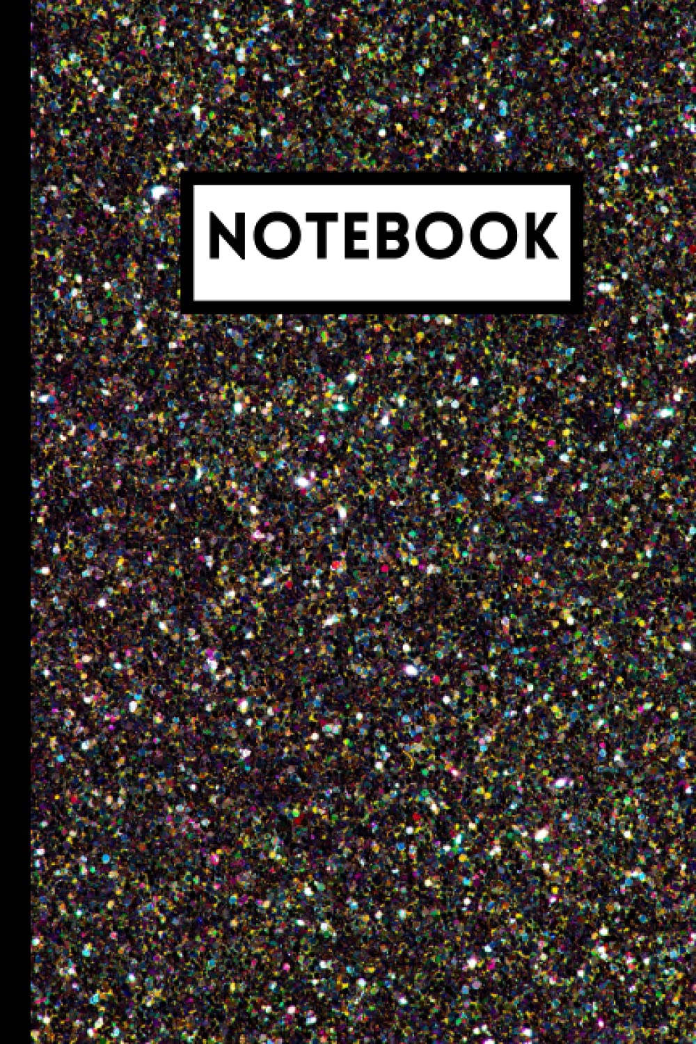 Sparkle Blank Page Lined Journal/Notebook