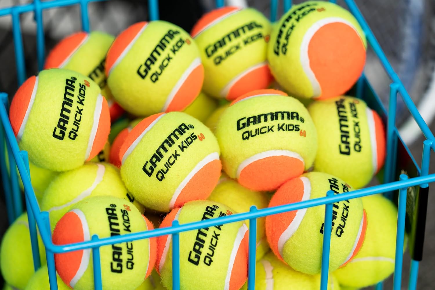 GAMMA Quick Kids Training Tennis Balls for Kids & Beginners, Low-Compression Core Reduces Speed & Bounce, Great for Tennis Practice, USTA & ITF Approved for 10 & Under Tournaments Parent