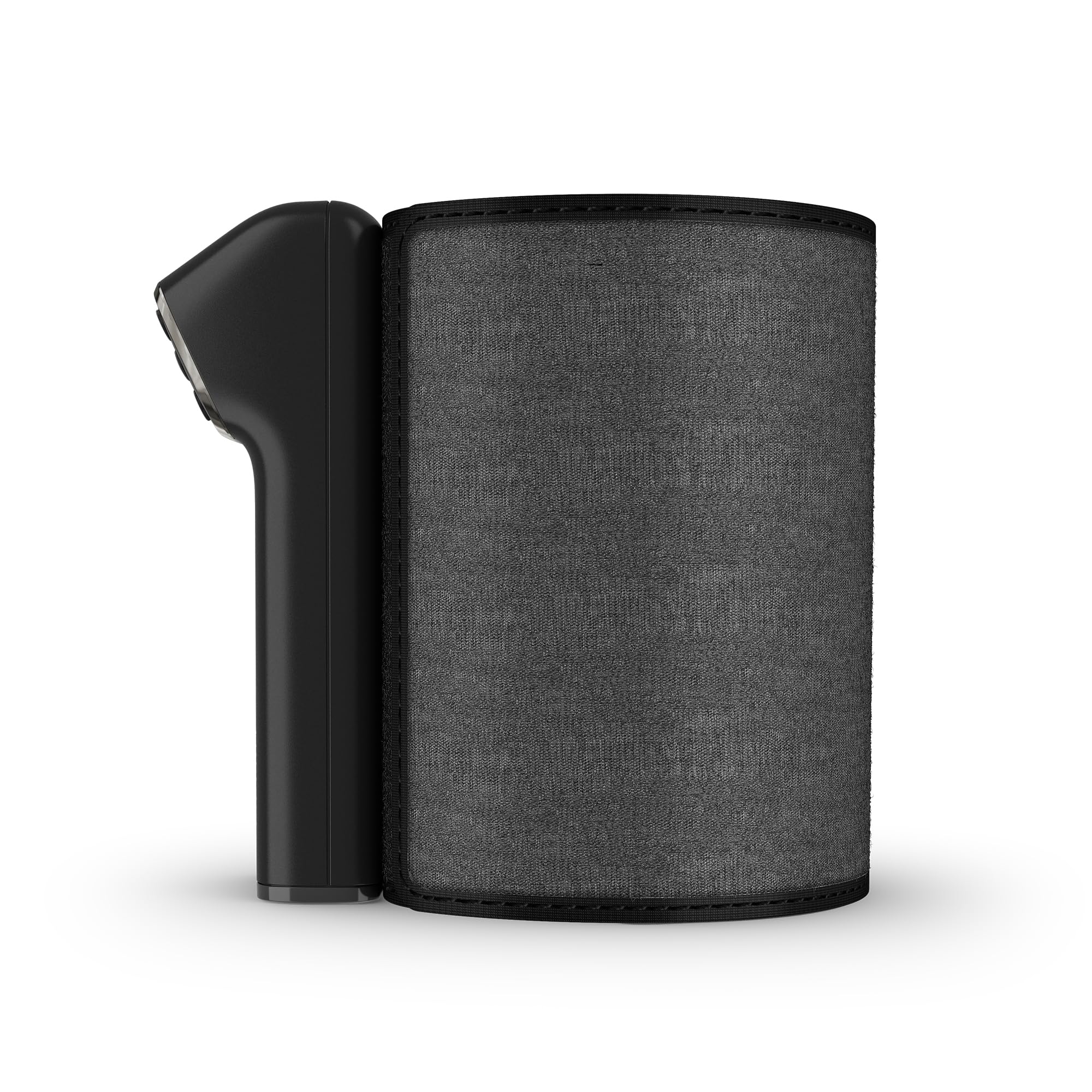 Garmin Index BPM - Monitor de presión arterial inteligente, diseño compacto, monitor de presión arterial fácil de usar con pantalla integrada, funciona con pilas, puño ajustable para adaptarse a una