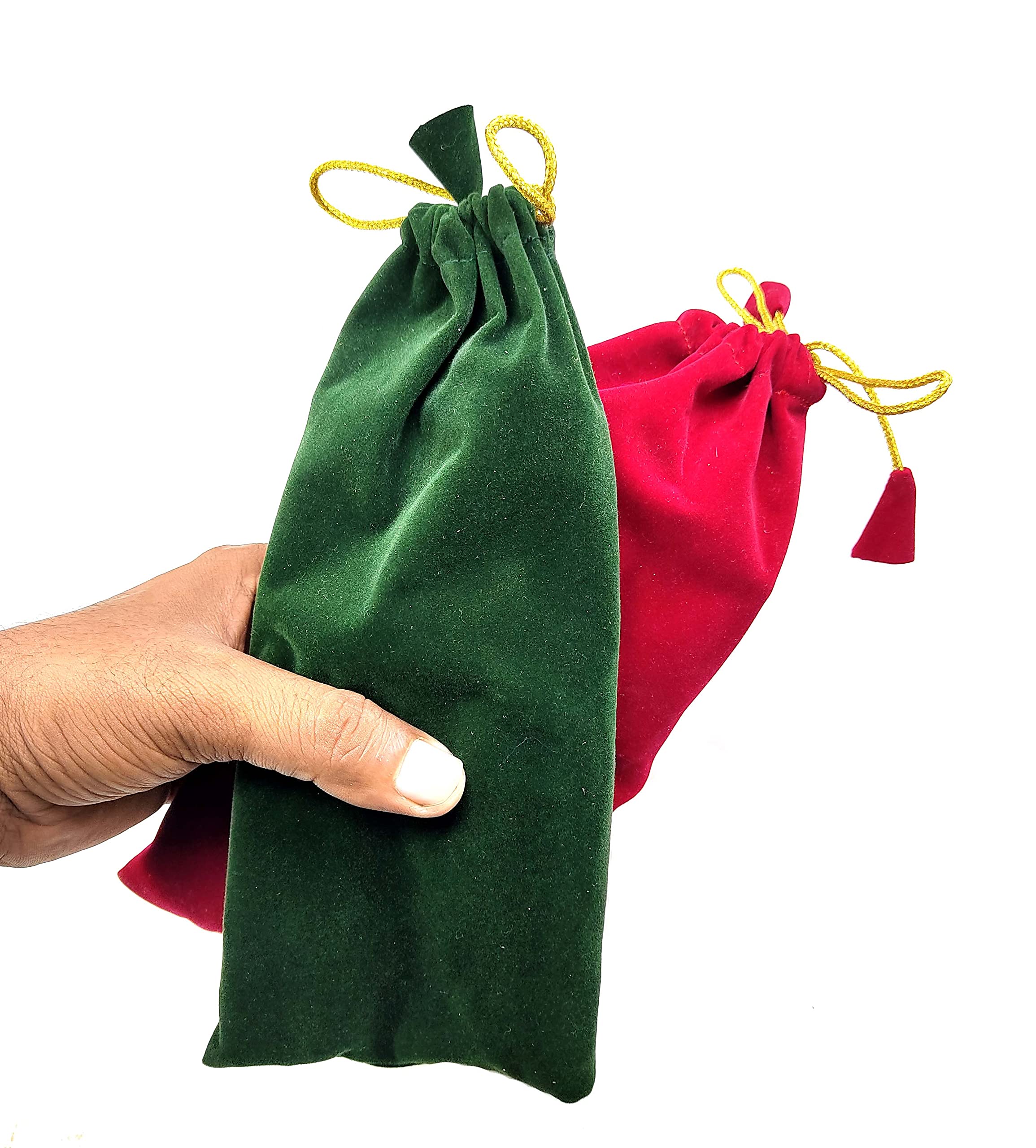 A.F. Luxury Handicraft - Set di 10 uncinetti, in legno rosso, per lavori a maglia, design unico, comodo uncinetto, fatto a mano, per lavori a maglia