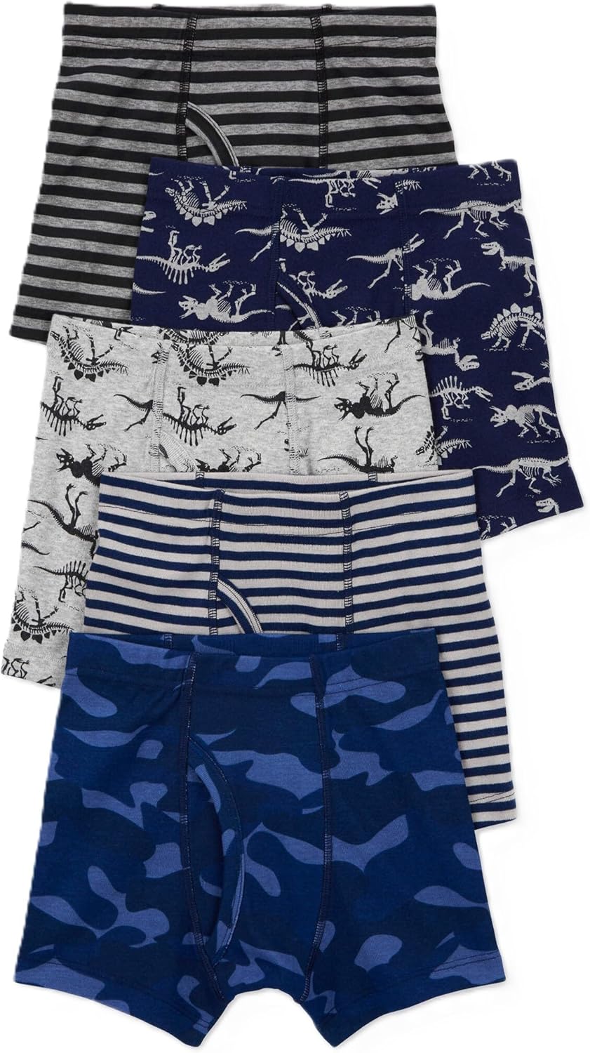 Carter's Boy's 5-Pack Cotton Boxer Briefs - Image 4